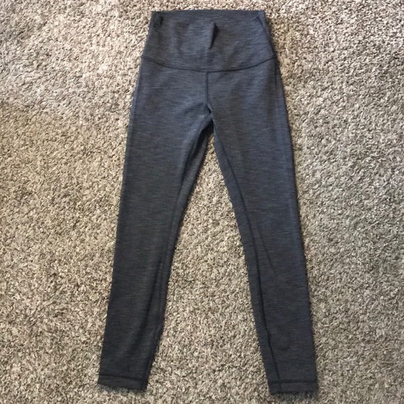 lululemon athletica Pants - Lululemon Charcoal Full-Length Leggings